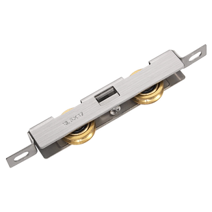 老式铝合金纱门滑轮纱窗轮金刚网纱门窗户轨道滚轮不锈钢轴承铜轮