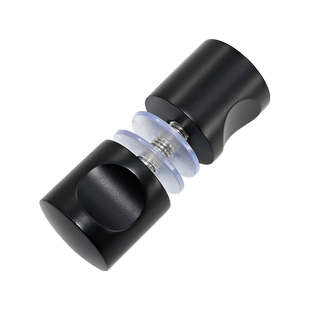 浴室玻璃门拉手淋浴房门把手配件不锈钢推拉门钢化单孔浴屏移门小