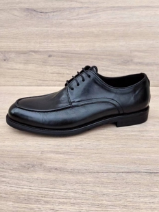 意大利手工皮鞋 马皮 男真皮实木跟皮底外贸英伦百搭休闲商务德比鞋