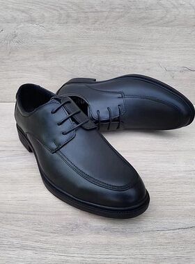 新款商务正装皮鞋男真皮尖头秋季英伦百搭头层牛皮外贸手工男鞋