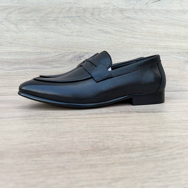 高端手工皮鞋男真皮尖头一脚蹬外贸英伦百搭休闲乐福鞋缝线透气,流行男鞋,乐福鞋（豆豆鞋）,淘宝优惠券,粉丝福利购,淘宝优惠卷