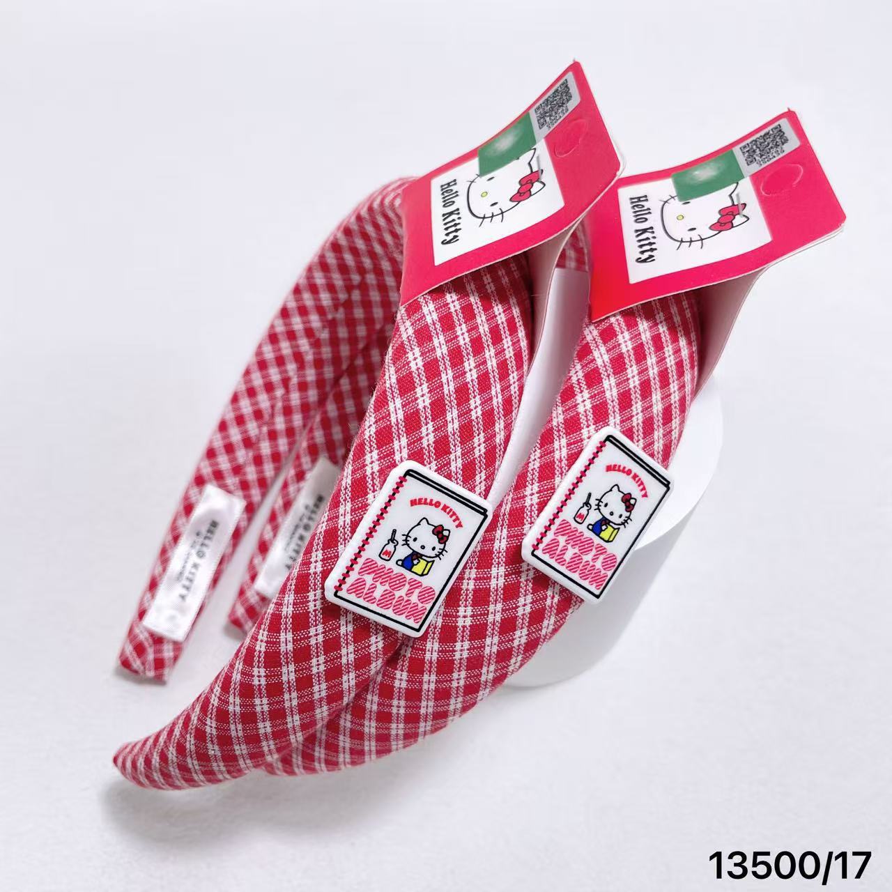 正版HelloKitty凯蒂猫发箍发饰KT发箍边夹发饰头饰少女头箍发饰品