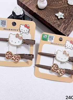 HelloKitty凯蒂猫发夹甜美可爱少女心发饰KT发卡头箍发饰头饰发饰