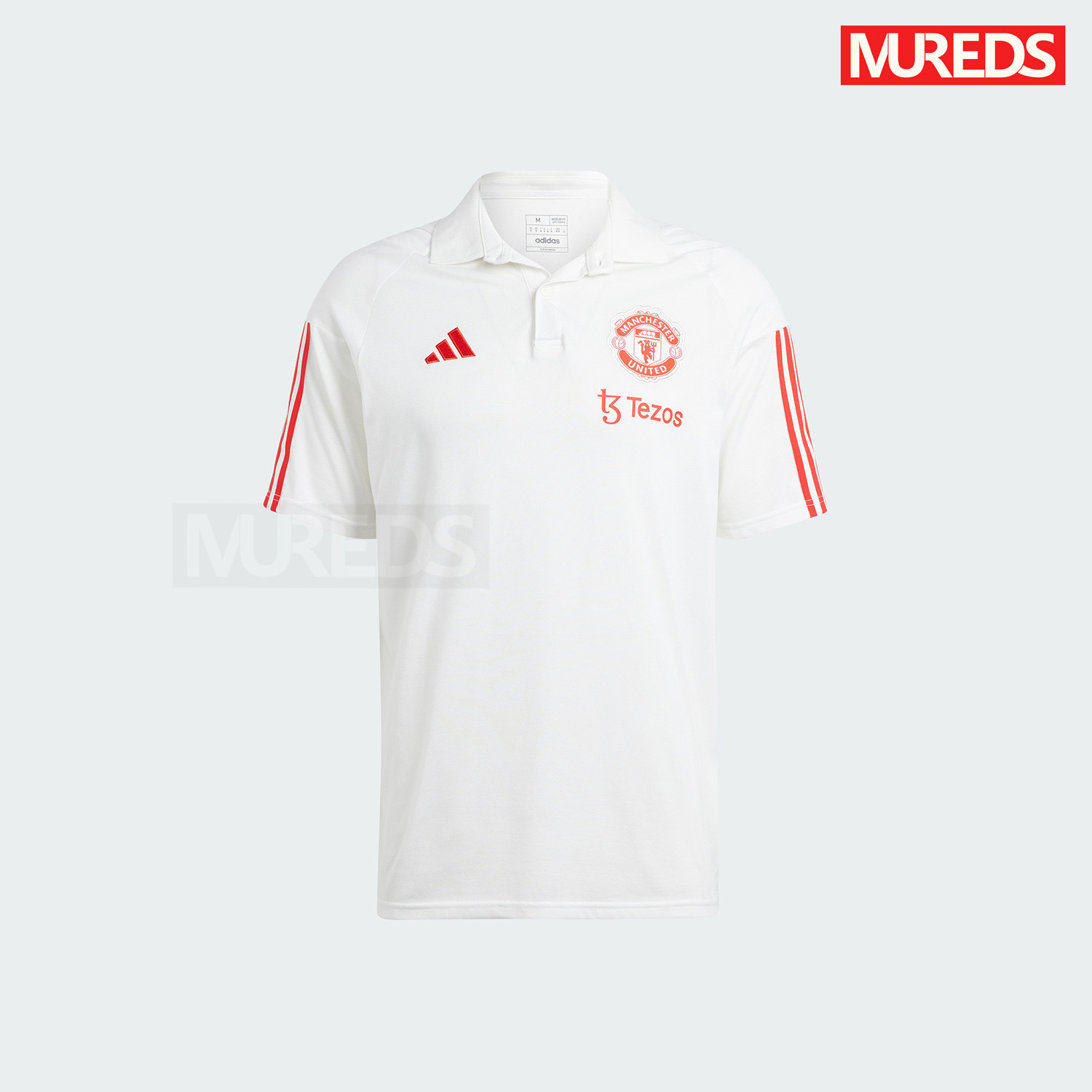 曼联官方正品阿迪达斯adidas球员同款训练短袖T恤POLO衫IA7240