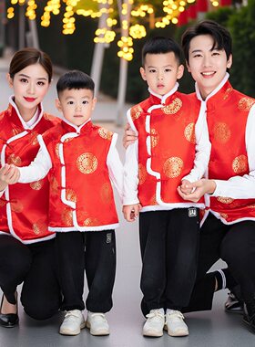 新年唐装棉马夹网红演出东北大花