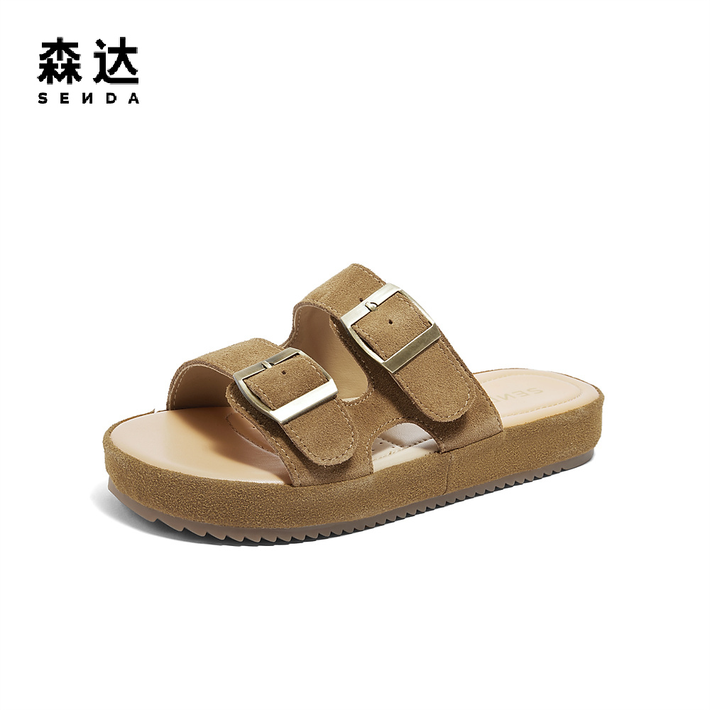森达勃肯女鞋女2024夏季
