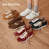 运动德训鞋 4IV26AM6 森达马上有钱阿甘鞋 女26年新款 新品 试用