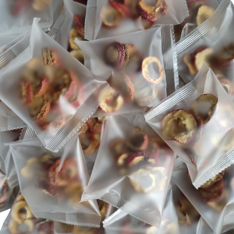 山楂片山楂干片泡水喝去核山楂圈新鲜去籽500g散装密封罐装原味