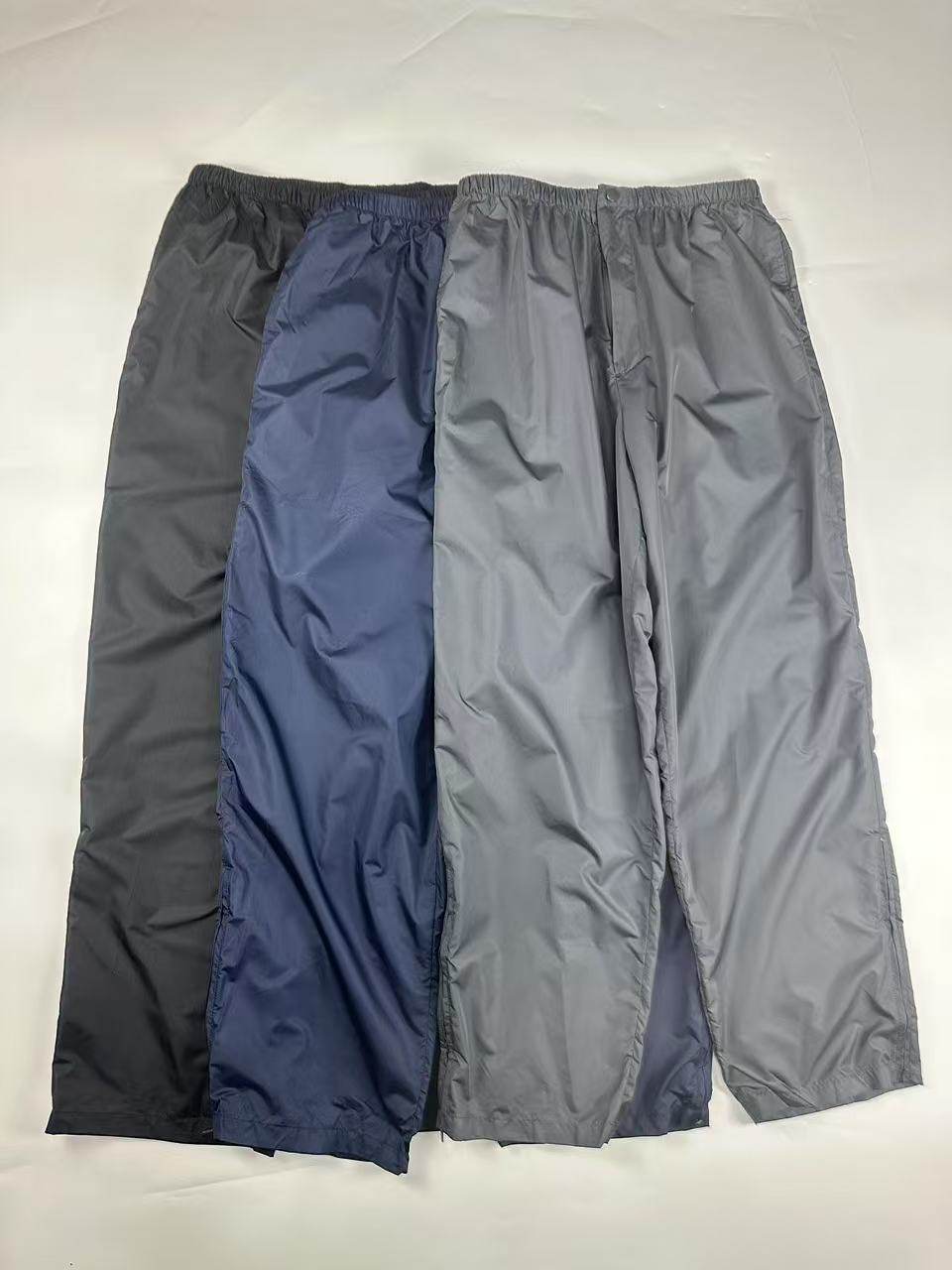 外贸男士夏季薄款户外速干透气运动裤防晒钓鱼裤宽松大码休闲长裤