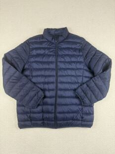 棉衣外套宽松大码 立领轻薄款 休闲保暖轻便棉服上衣 秋冬季 外贸男士