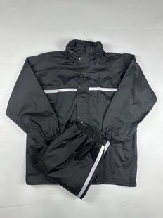 防暴雨雨衣外贸男士春秋款大码分体雨衣套装骑行外卖骑手雨衣雨裤