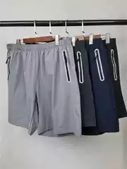 Men's and Women's Summer Thin Outdoor Quick-Drying Loose Large-Size Sports Shorts, Elastic Casual Knee-Length Shorts