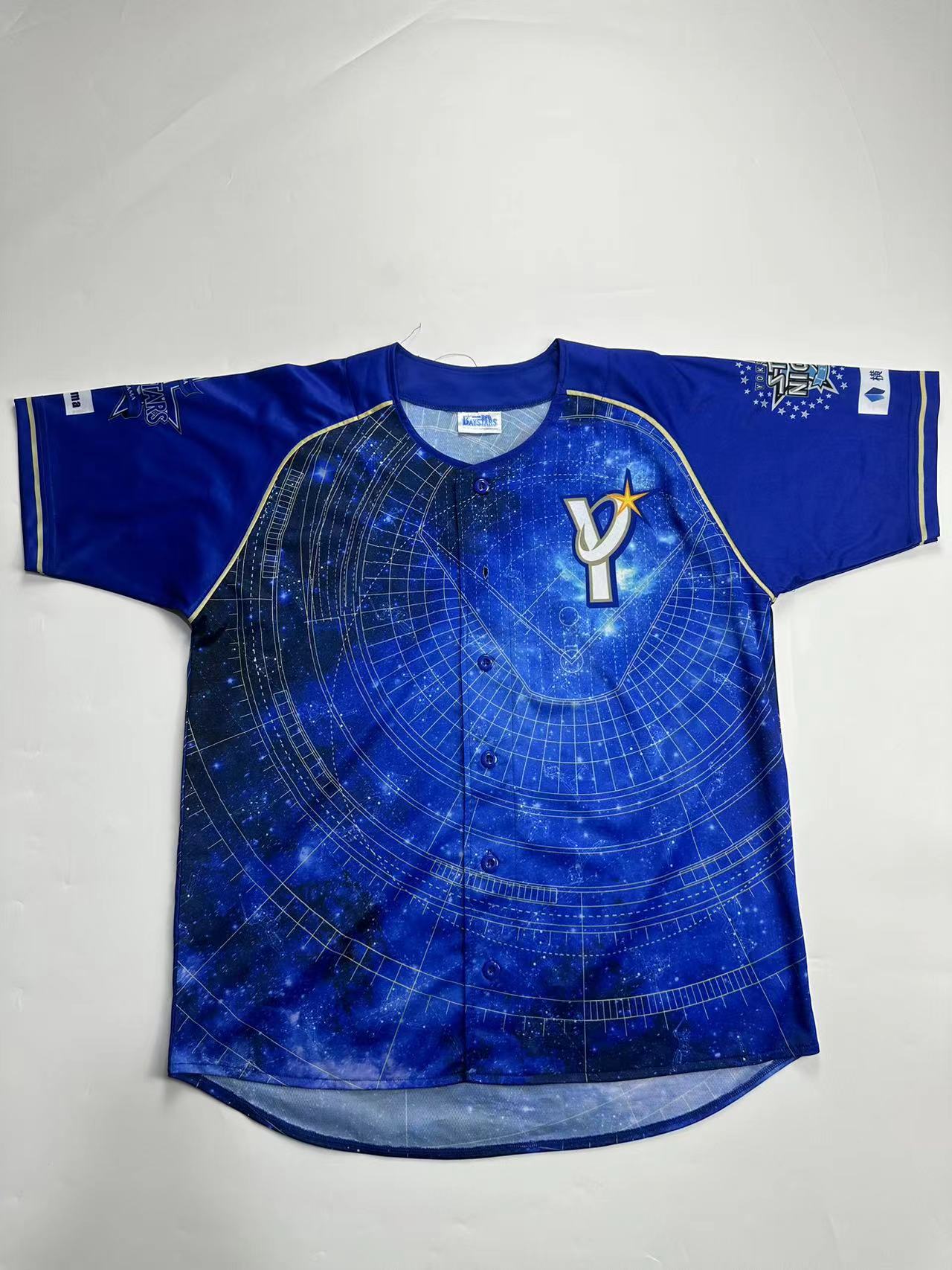 外贸日单男女同款夏季棒球服户外速干短袖T恤运动衣街舞嘻哈开衫