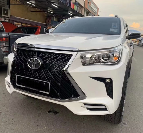 适用于12-21年海拉克斯REVO VIGO 皮卡改装LX前脸包围保险杠总成