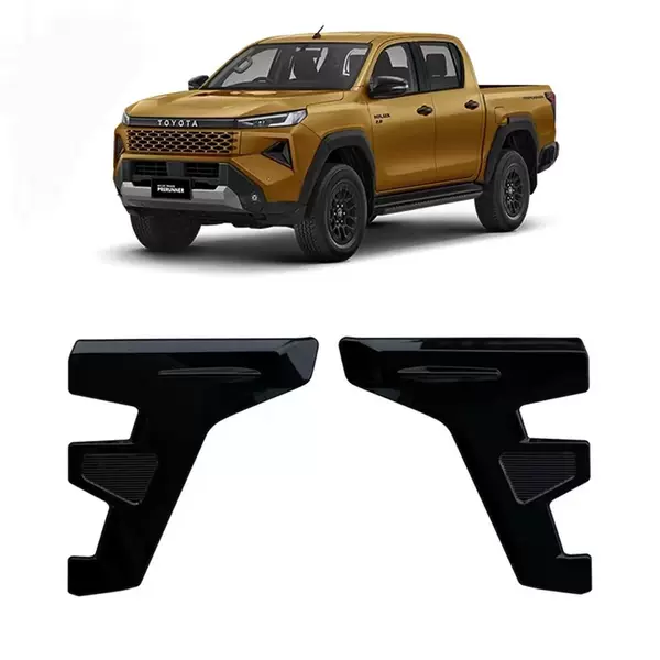 适用2026年HiluxTRAVO海拉克斯改装后尾灯专用装饰框罩外饰贴板