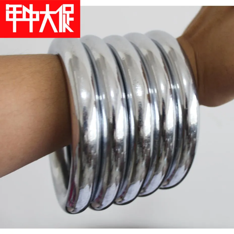 钢制武术铁手环铁臂功咏春拳金刚圈铁线拳洪拳内家功练功铁环