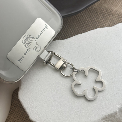 小猫可爱卡通手机挂绳夹片