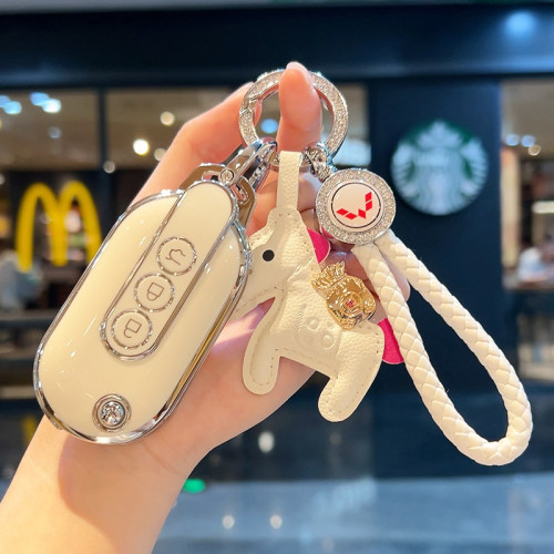 五菱宏光miniev钥匙套迷你马卡龙gb晴空gameboy汽车专用可爱扣壳