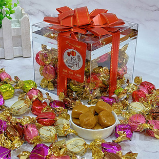 金语罗马风情太妃糖458克 年货焦香型糖果休闲零食 1礼盒装