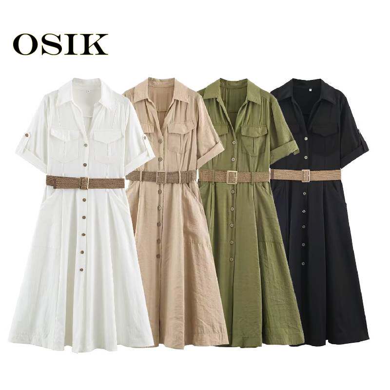 OSIK欧美批发外贸女装