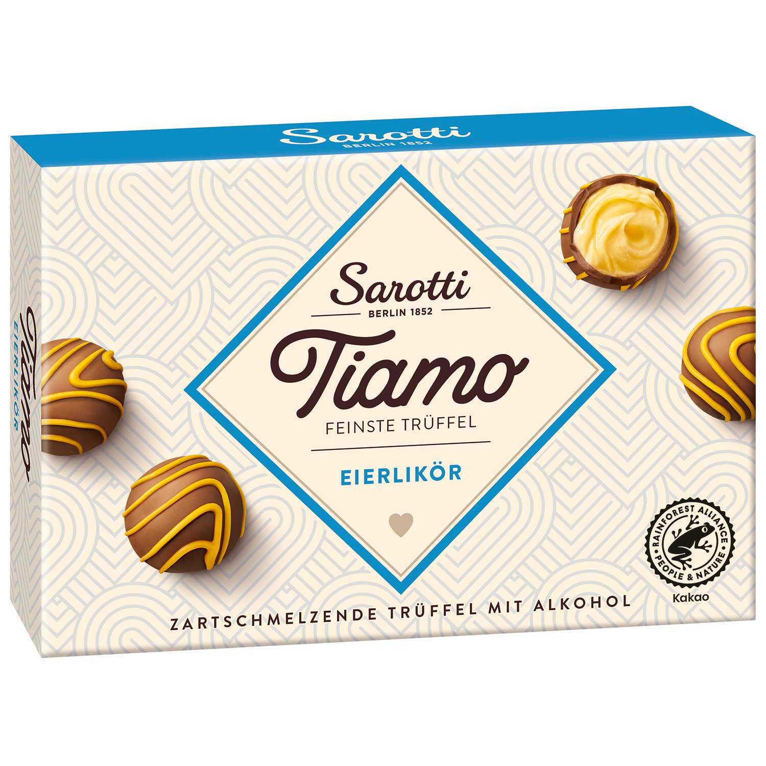 德国进口sarotti 酒心松露巧克力礼盒 125g