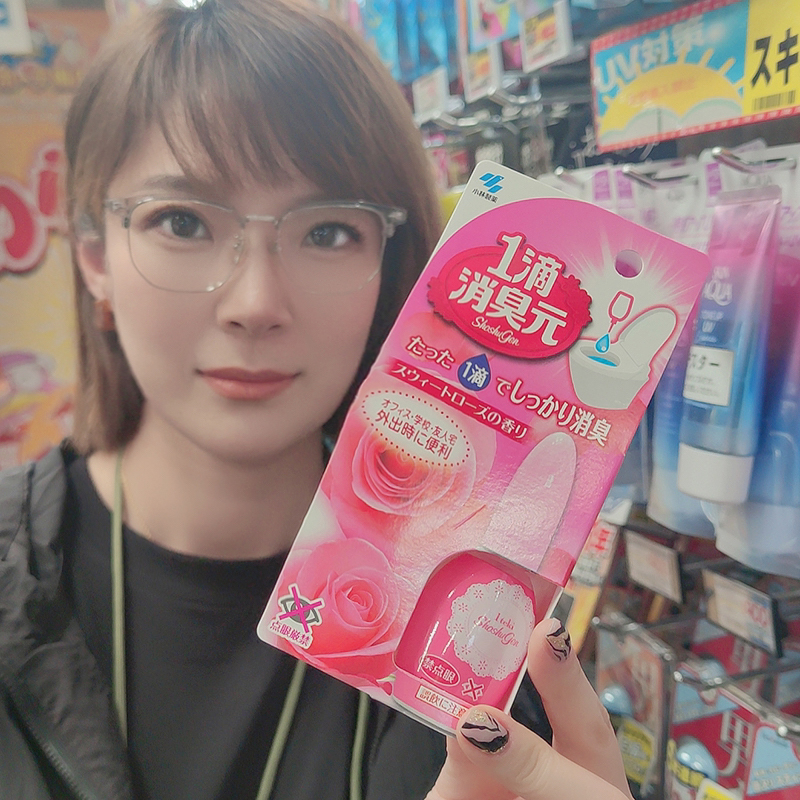 小林制药一滴芳香剂玫瑰消臭元