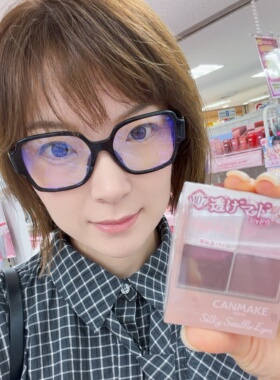 canmake/井田哑光五色眼影舒芙蕾四色眼影便携珠光自然晕染初学者