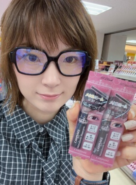 canmake/井田日本进口睫毛小钢管束感睫毛膏不晕染防水