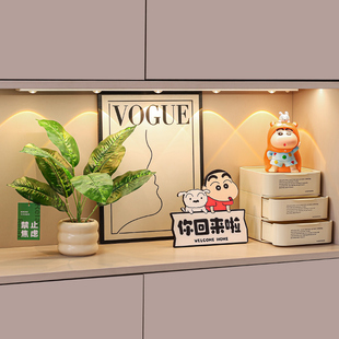 輕奢高檔入戶玄關(guān)鑰匙收納擺件門口鞋 柜電視柜置物架喬遷新居禮物