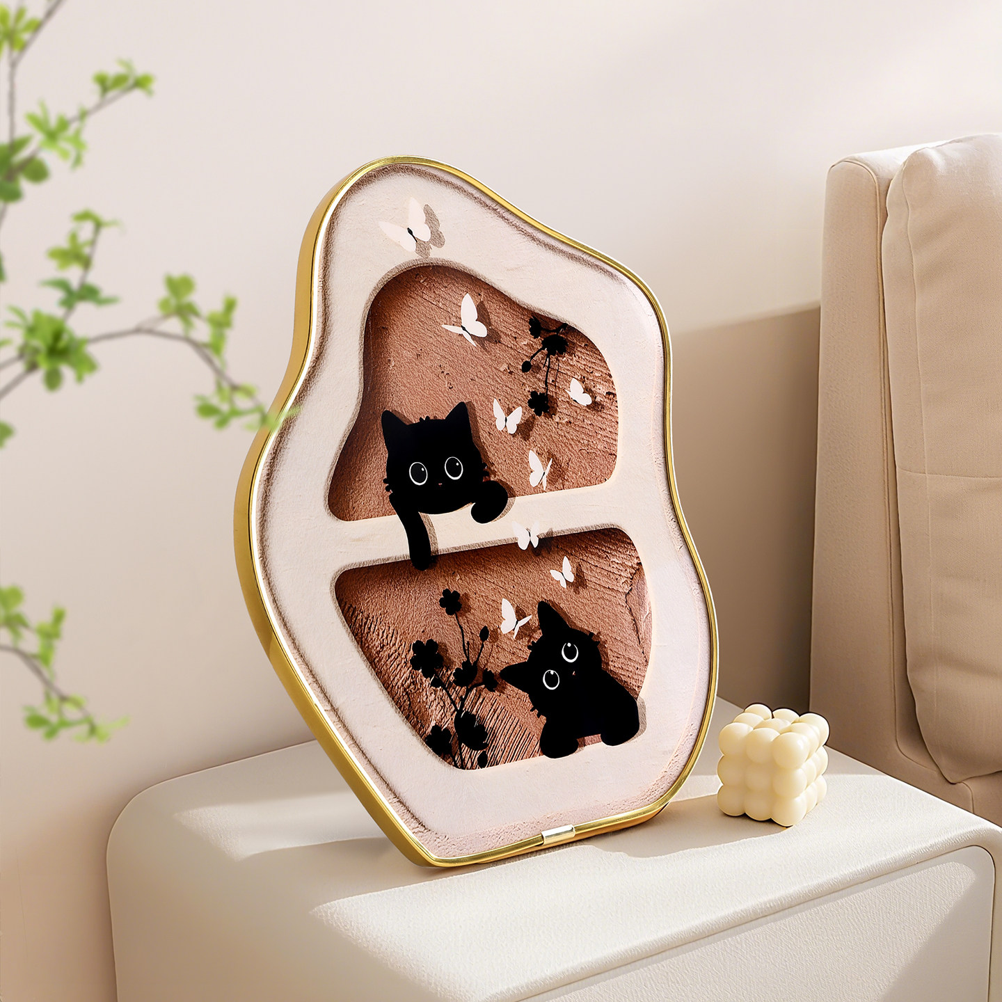 中古风入户玄关桌面装饰摆件鞋柜电视柜高级感小众摆台氛围感礼物,家居饰品,装饰摆件,淘宝优惠券,粉丝福利购,淘宝优惠卷