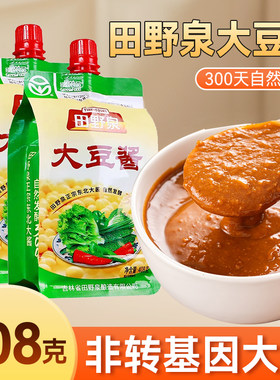 田野泉农家东北大酱408g