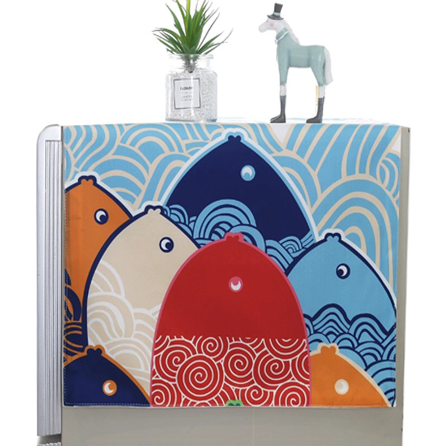 厚棉麻防水防油冰箱罩品质保证