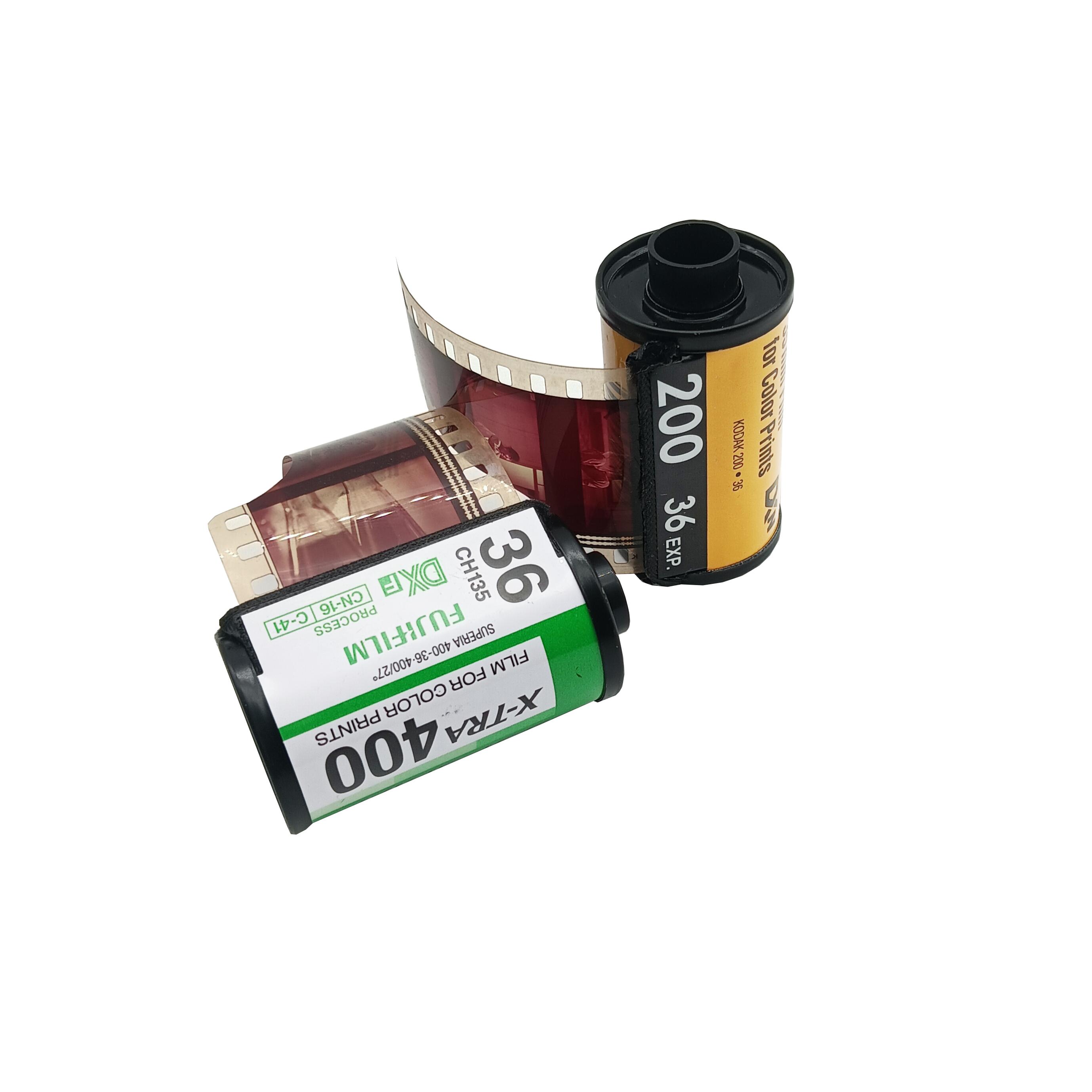 柯达富士练习卷傻瓜相机试机卷不可冲洗胶卷