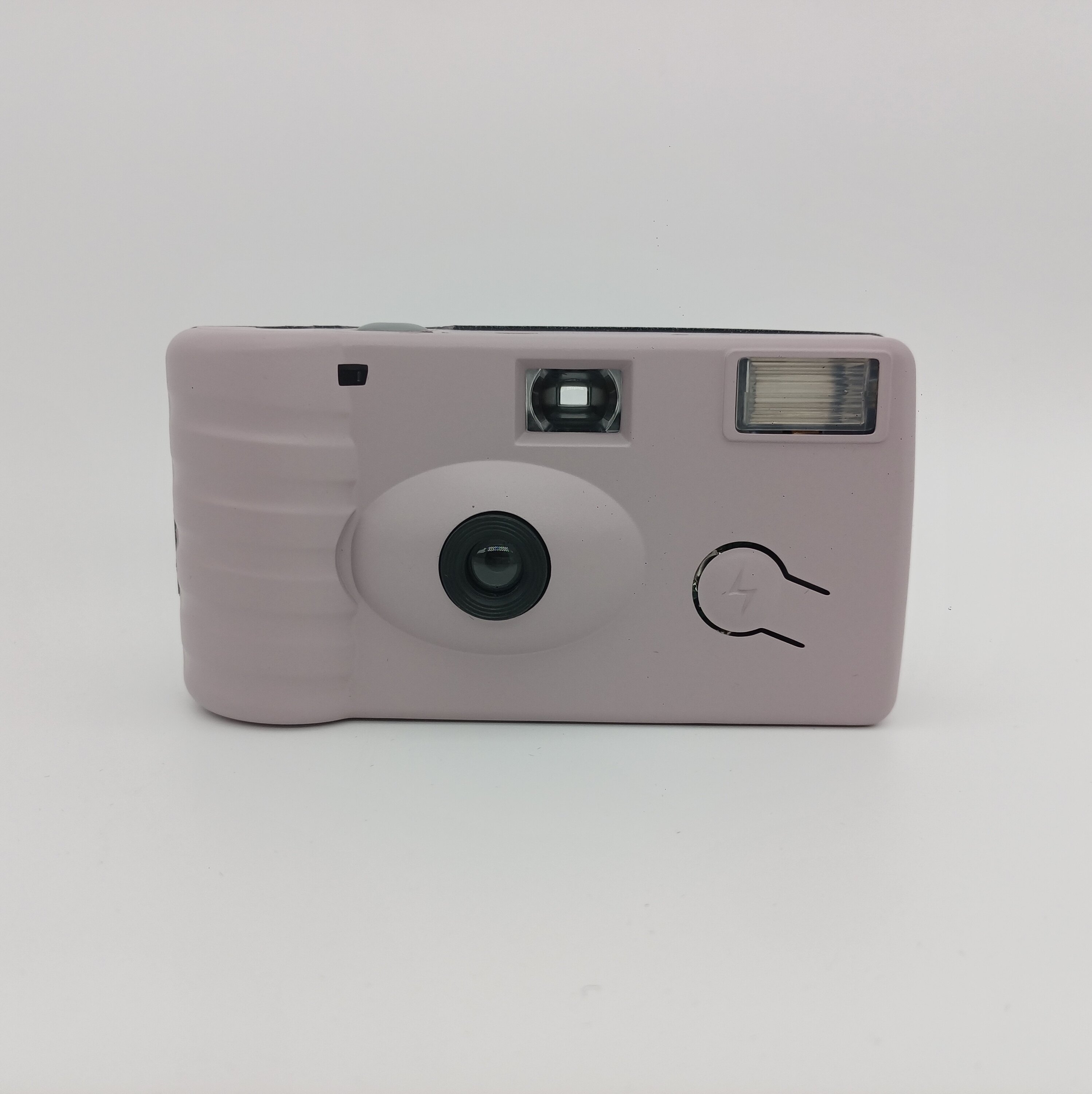 紫色一次性有灯机复古傻瓜一次性胶片胶卷相机含17张ecn2胶卷礼品