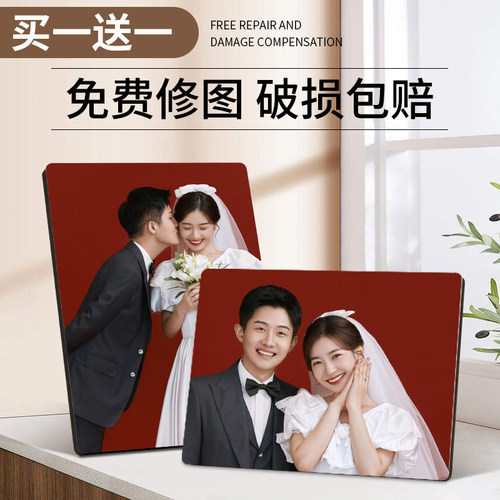 摆台照片定制定制挂墙画水晶摆台