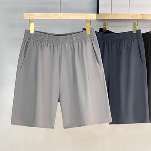 夏季三防Teflon锦纶短裤干爽UPF50+防晒垂感男士宽松休闲五分裤中