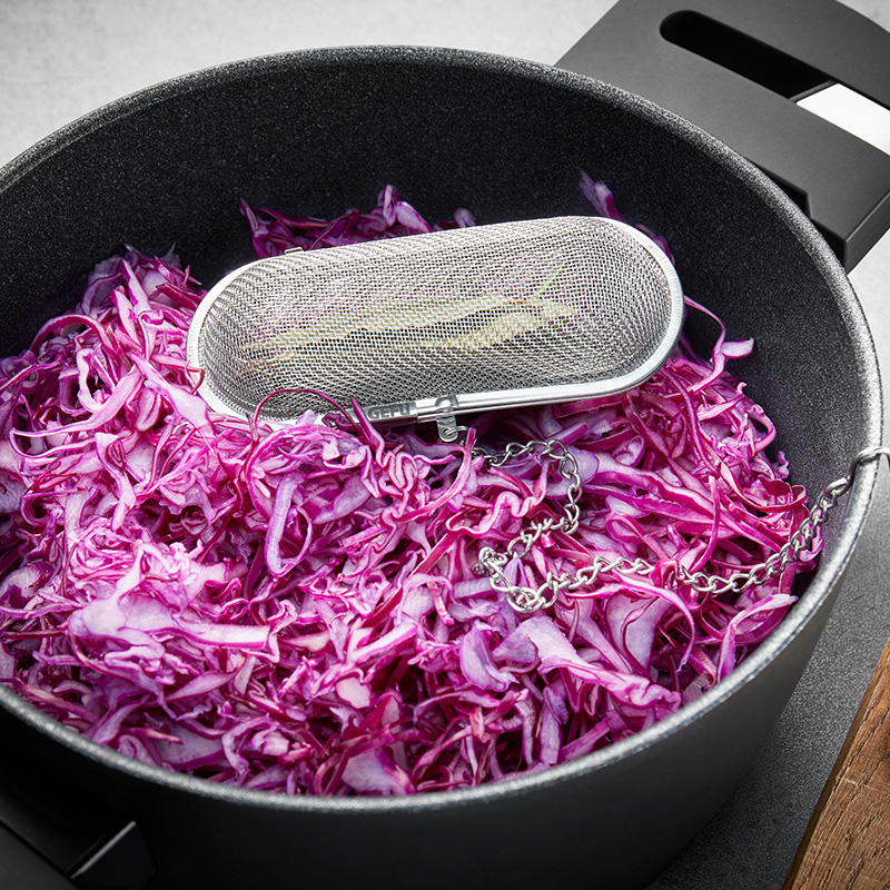 利快德国不锈钢卤肉香料盒