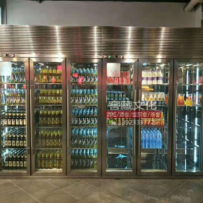 非标展示柜餐厅商用清酒展示柜