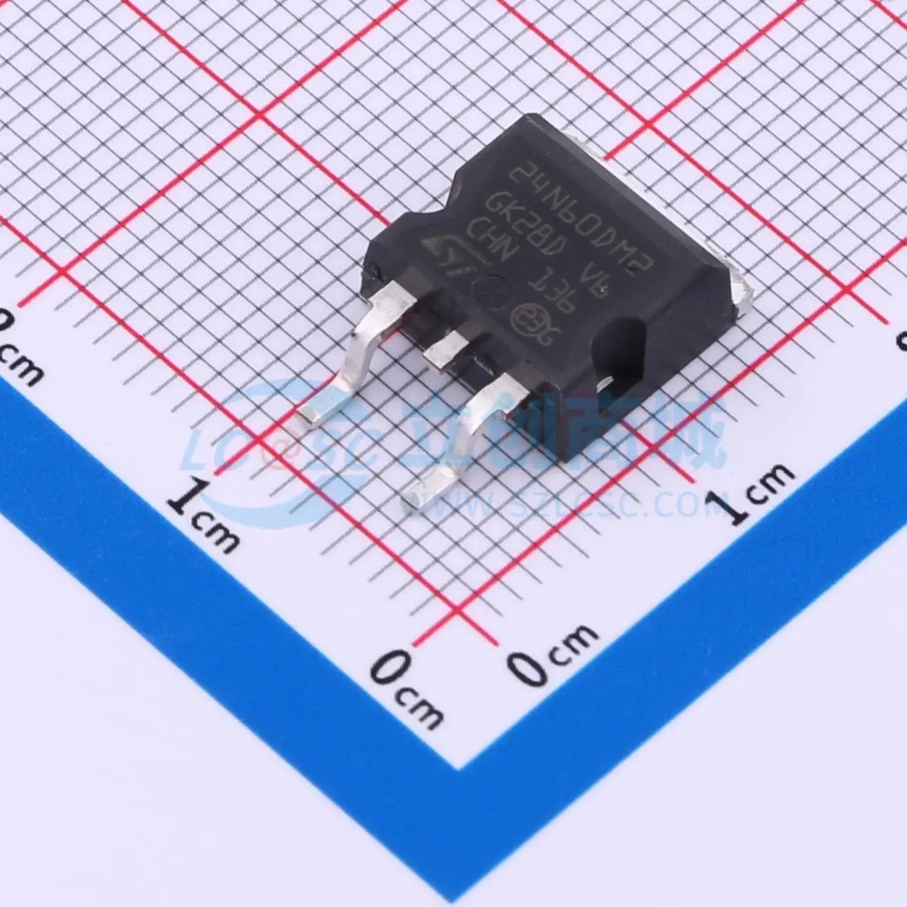 STB24N60DM2 D2PAK 场效应管(MOSFET)  N沟道 600V 18A