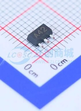A42(RANGE:100-300) SOT-89-3L 三极管(BJT) 100-300 NPN 200mA 3