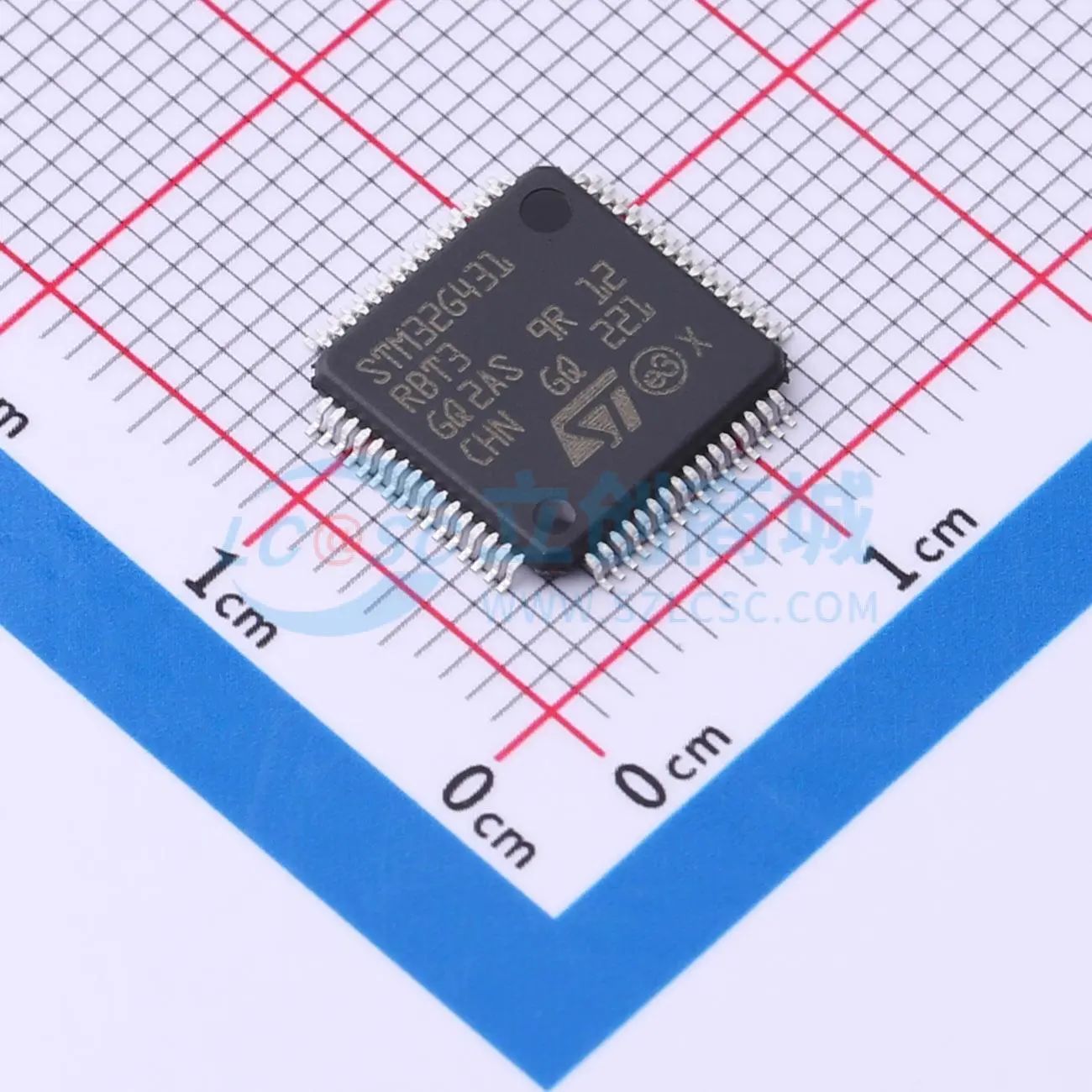 STM32G431RBT3 LQFP-64(10x10) 单片机(MCU/MPU/SOC)