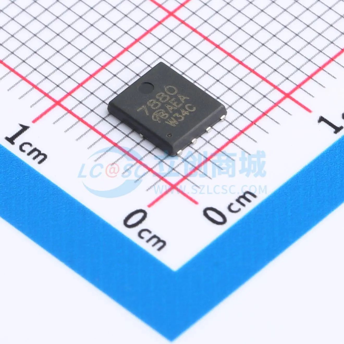 SI7880DP-T1-GE3-VB DFN-8(5x6) 场效应管(MOSFET)  N沟道 30V