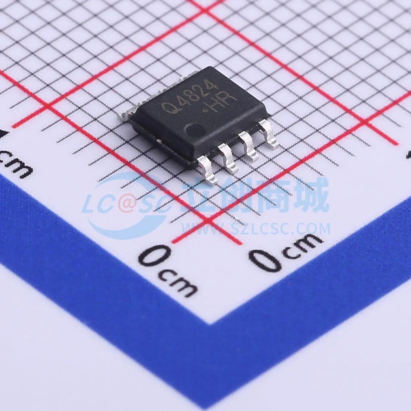 CJQ4824 SOIC-8 场效应管(MOSFET)  N沟道 30V 10A