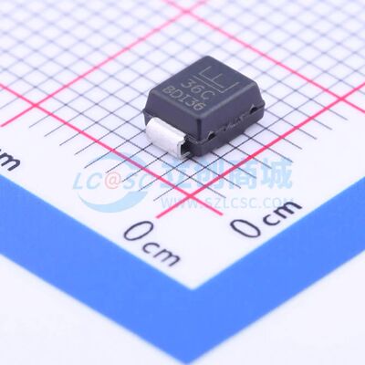 P6SMB36CA DO-214AA 静电和浪涌保护(TVS/ESD) 30.8V 12.2A