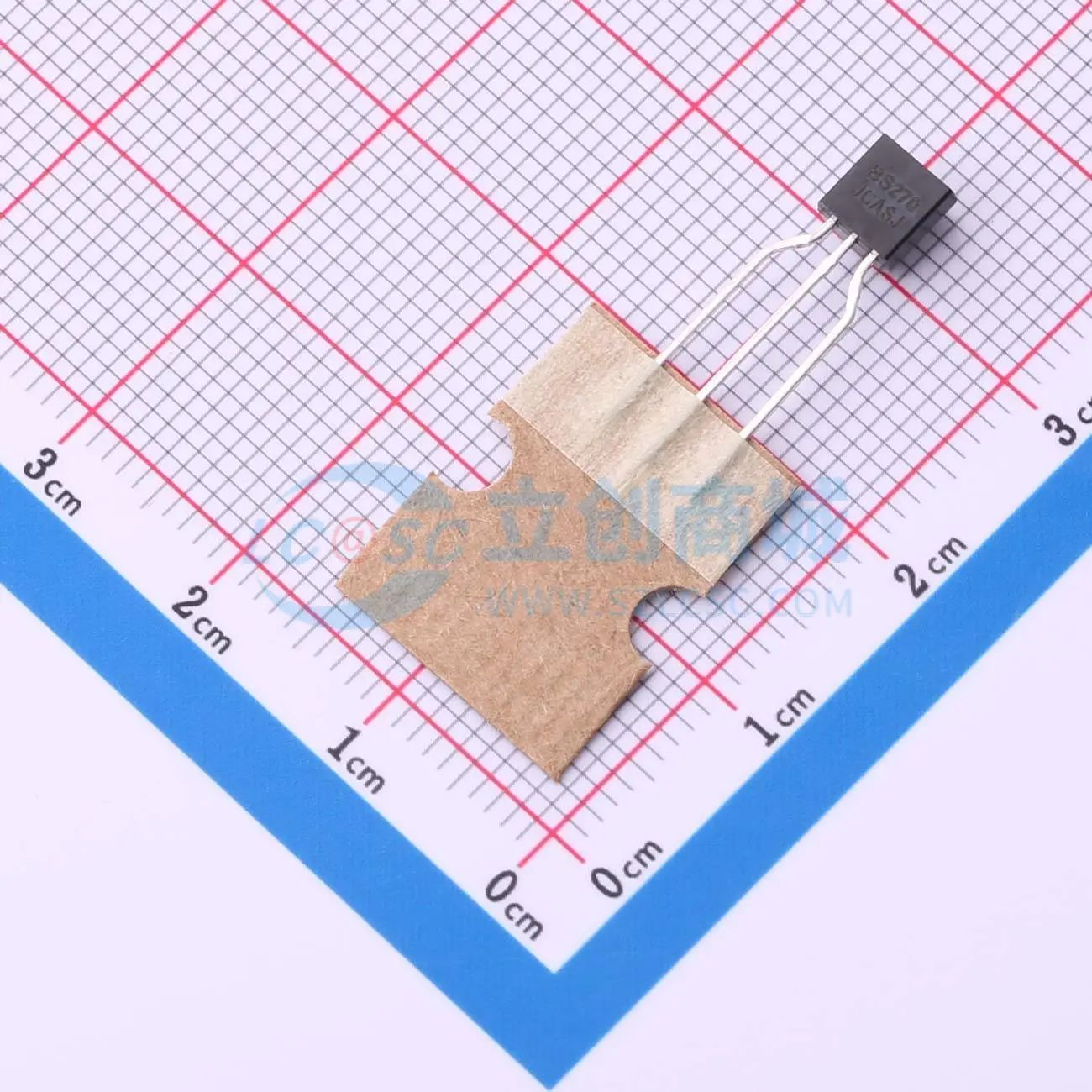 BS270-D74Z TO-92-3 场效应管(MOSFET)  N沟道 60V 400mA