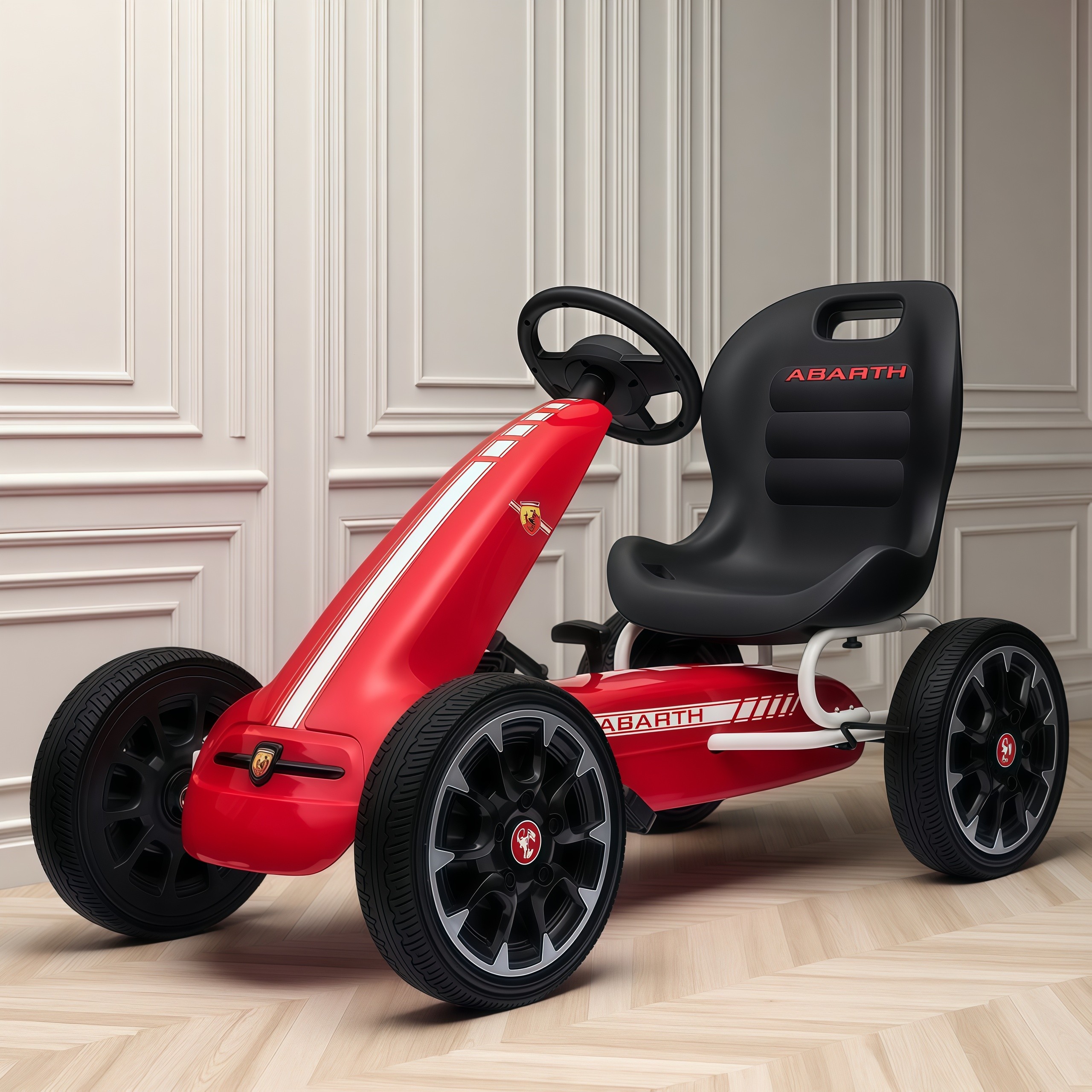 儿童脚踏车骑行卡丁车四轮可坐人男女宝宝小孩玩具益智健身脚蹬车