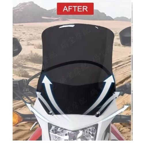 适用于铃木 DR650 DRS DRSM 摩托车挡风玻璃导流板挡风玻璃保护器