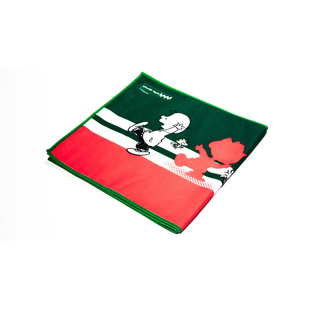 snoopy run 史努比创意文创礼品限定运动毛巾速干毛巾汗巾运动跑
