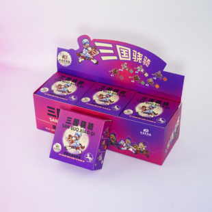 成都武侯祠博物馆三国骁骑徽章冰箱贴盲盒文创产品潮玩