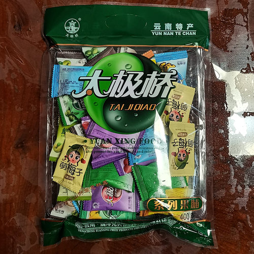多口味袋装混合装400g太极桥果脯